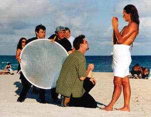 <h2>Franziska van Almsick mit Heiner Köpcke (Miami Beach, USA)</h2> <div id='tags'>Schlagworte: <a href='/galerie/fotoshooting' rel='tag' title='Making of,div. Shootings'>Making of</a></div>